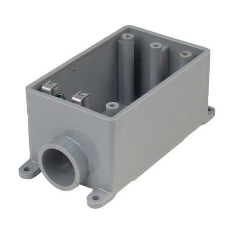 junction box with 3 4 offset|electrical outlet box.